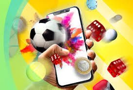 Ilustrasi pengguna memasang taruhan di sportsbook pap4d via mobile